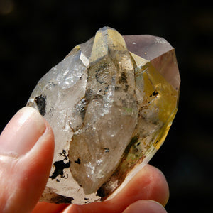 Tantric Twin Smoky Quartz Crystal Cathedral, Akashic Lines, Malawi