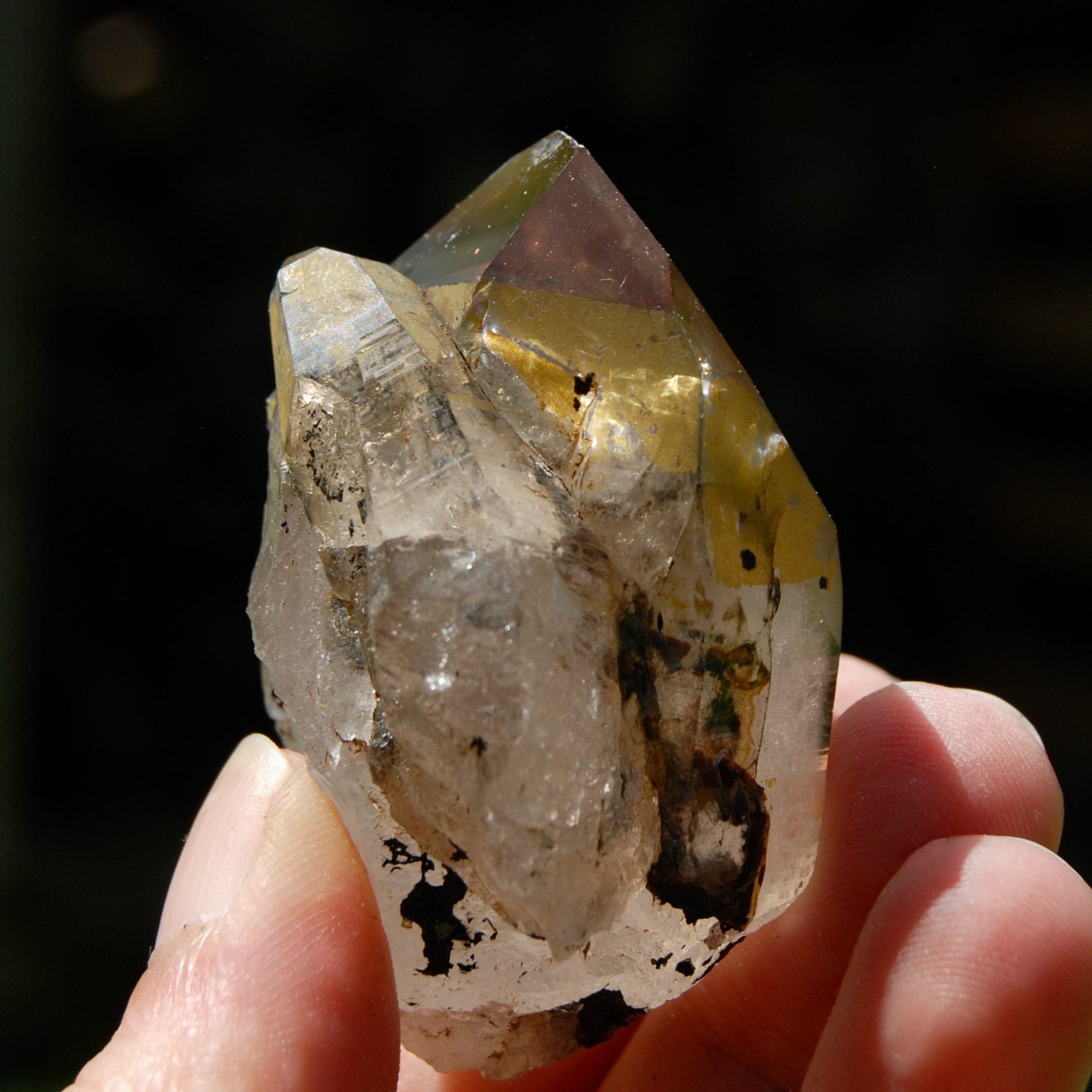 Tantric Twin Smoky Quartz Crystal Cathedral, Akashic Lines, Malawi