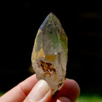 Raw Smoky Quartz Crystal Point, Akashic Lines, Malawi