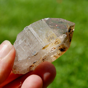 Raw Smoky Quartz Crystal Cathedral, Akashic Lines, Malawi