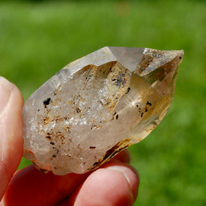 Raw Smoky Quartz Crystal Cathedral, Akashic Lines, Malawi