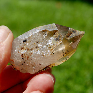 Raw Smoky Quartz Crystal Cathedral, Akashic Lines, Malawi