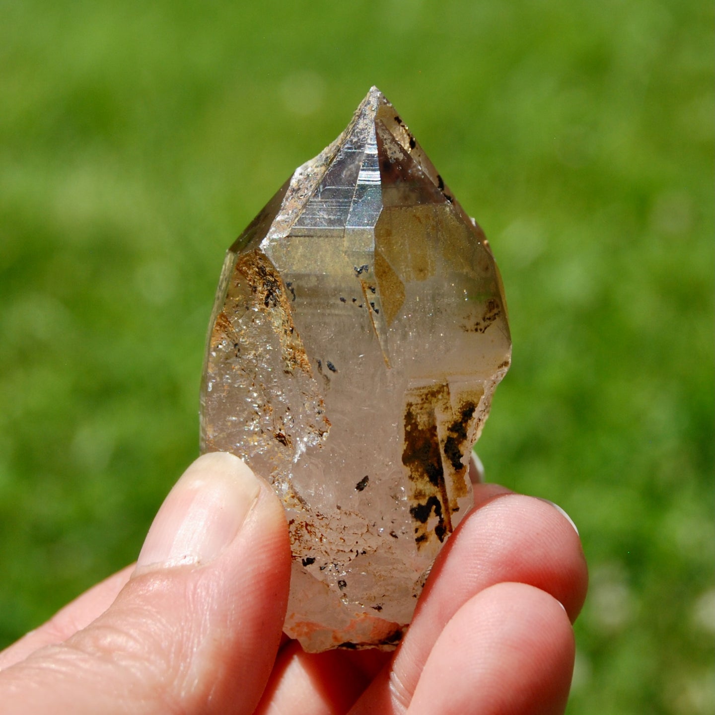 Raw Smoky Quartz Crystal Cathedral, Akashic Lines, Malawi