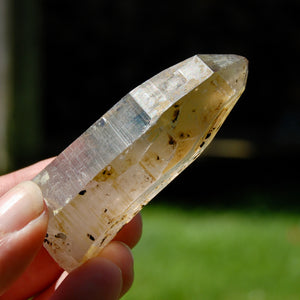 Smoky Quartz Crystal Cathedral Point, Akashic Lines, Malawi