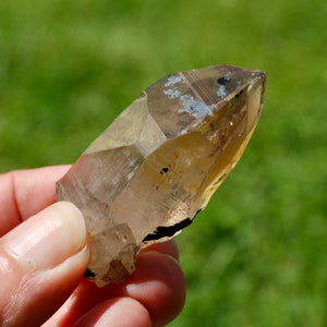 Intricate Smoky Quartz Crystal Cathedral, Akashic Lines, Malawi