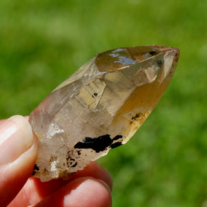 Intricate Smoky Quartz Crystal Cathedral, Akashic Lines, Malawi