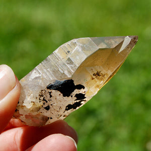 Intricate Smoky Quartz Crystal Cathedral, Akashic Lines, Malawi