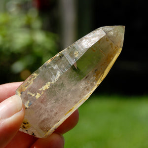 Smoky Quartz Crystal Cathedral Point, Akashic Lines, Malawi