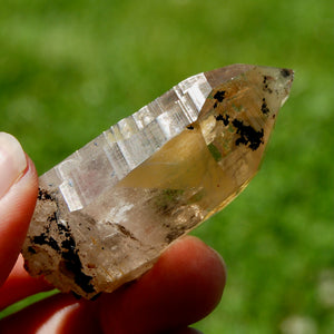 Intricate Smoky Quartz Crystal Cathedral, Akashic Lines, Malawi