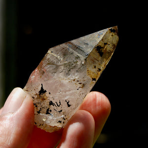 Rainbow Filled Smoky Quartz Crystal Cathedral, Akashic Lines, Malawi