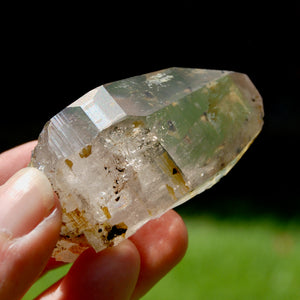 Rainbow Filled Smoky Quartz Crystal Cathedral, Akashic Lines, Malawi