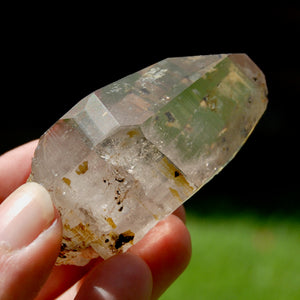 Rainbow Filled Smoky Quartz Crystal Cathedral, Akashic Lines, Malawi