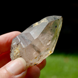 Rainbow Filled Smoky Quartz Crystal Cathedral, Akashic Lines, Malawi