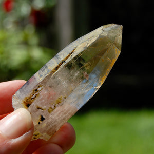 Smoky Quartz Crystal Cathedral Point, Akashic Lines, Malawi