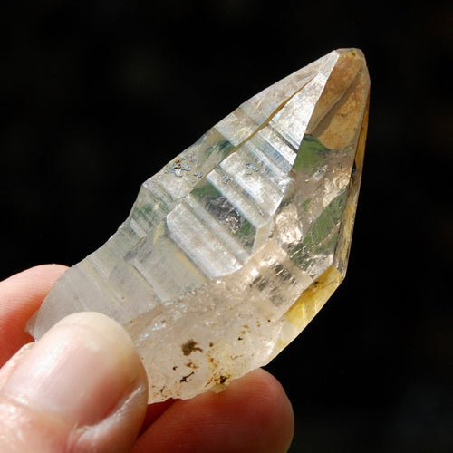 Tabby Smoky Quartz Crystal Point