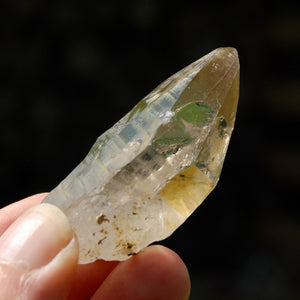 Tabby Smoky Quartz Crystal Point