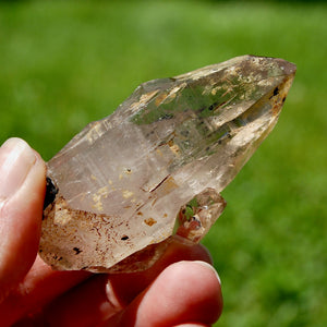 Ornate Gemmy Smoky Quartz Crystal Cathedral, Akashic Lines, Malawi