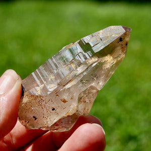 Ornate Gemmy Smoky Quartz Crystal Cathedral, Akashic Lines, Malawi