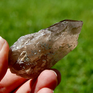 Ornate Gemmy Smoky Quartz Crystal Cathedral Starbrary