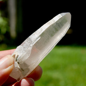 STUNNING Smoky Quartz Crystal Cathedral Point, Akashic Lines, Malawi