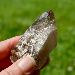 Ornate Gemmy Smoky Quartz Crystal Cathedral Starbrary