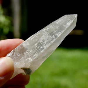 STUNNING Smoky Quartz Crystal Cathedral Point, Akashic Lines, Malawi