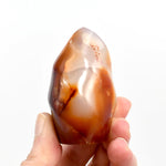 Carnelian Agate Crystal Flame Tower
