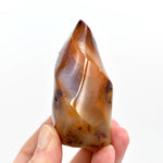 Carnelian Agate Crystal Flame Tower
