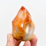 Carnelian Agate Crystal Flame Tower