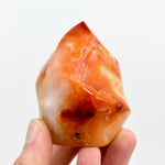 Carnelian Agate Crystal Flame Tower