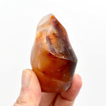Carnelian Agate Crystal Flame Tower
