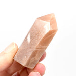 Gemmy Confetti Sunstone Crystal Tower, Top Quality Gem Sunstone Crystal Point