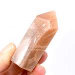 Gemmy Confetti Sunstone Crystal Tower, Top Quality Gem Sunstone Crystal Point