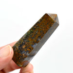 Moss Agate Crystal Tower