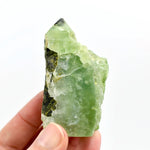 Botryoidal Prehnite Epidote Crystal Tower