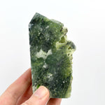 Botryoidal Prehnite Epidote Crystal Tower