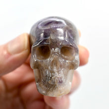 Load image into Gallery viewer, Dream Amethyst Carved Crystal Skull
