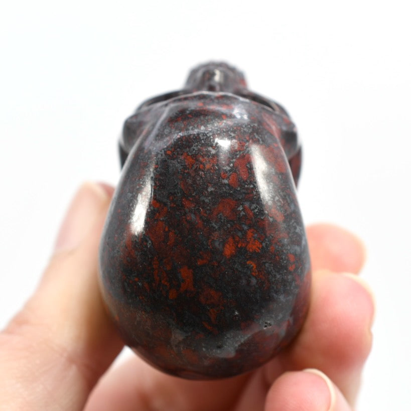 Brecciated Jasper Crystal Skull Realistic