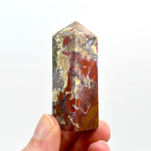 Load image into Gallery viewer, Red Moss Agate Crystal Tower
