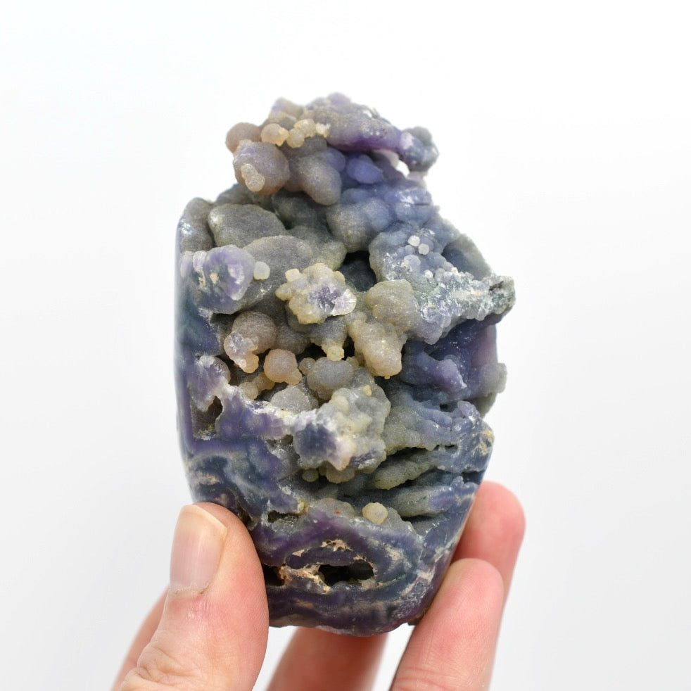 Grape Agate Crystal Tower