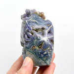 Grape Agate Crystal Tower