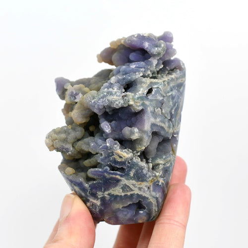 Grape Agate Crystal Tower
