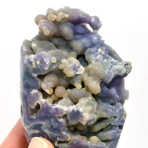 Grape Agate Crystal Tower