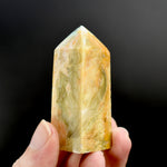 Blue Opalized Petrified Wood Tower, Blue Opal Wood