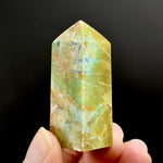 Blue Opalized Petrified Wood Tower, Blue Opal Wood
