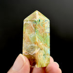 Blue Opalized Petrified Wood Tower, Blue Opal Wood