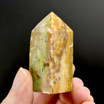 Blue Opalized Petrified Wood Tower, Blue Opal Wood