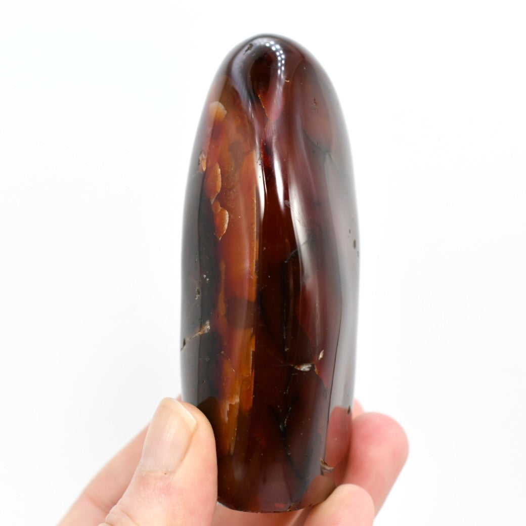 Red Carnelian Agate Crystal Freeform