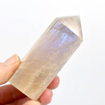 AAA Flashy Rainbow Moonstone Sunstone Crystal Tower