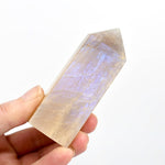 AAA Flashy Rainbow Moonstone Sunstone Crystal Tower